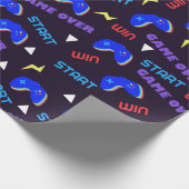 Video Games Pattern Game Lover Wrapping Paper | Zazzle