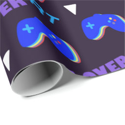 Video Games Pattern Game Lover Wrapping Paper | Zazzle