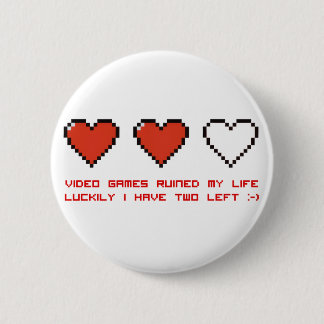 Video Games Pinback Button