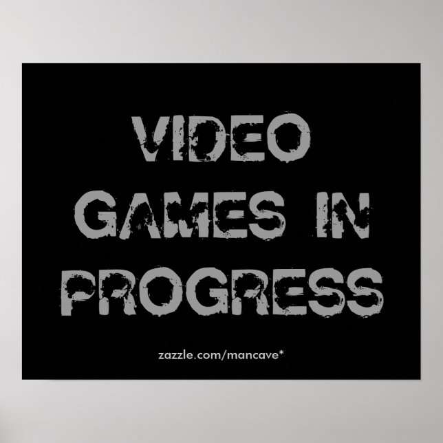 Video Games  Poster Template (Front)