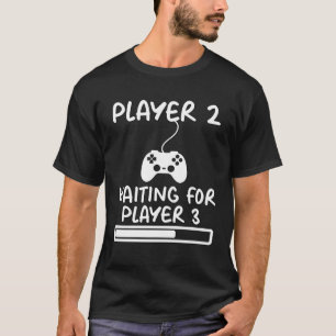 Video Games Pregnant Couple Pregnancy Gamer Mom Mo T-Shirt