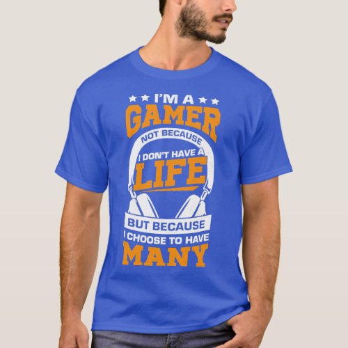 Video Gaming Computer Game Gamer Gift T_Shirt