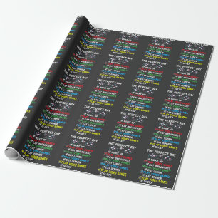 Video Gaming Kids Funny Gamer Wrapping Paper
