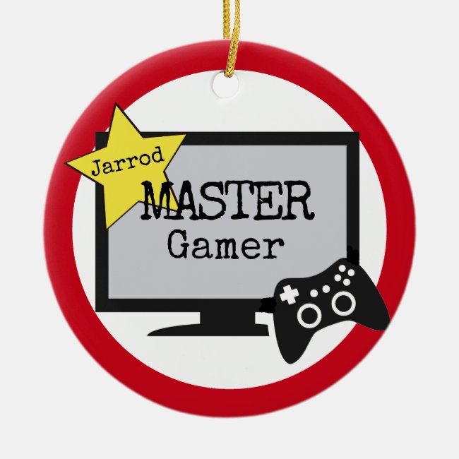 Video Gaming Ornament