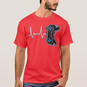 Video Heartbeat Video Game Controller Gift Kids B T-Shirt