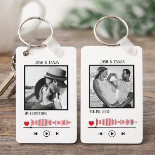video play photo keychain