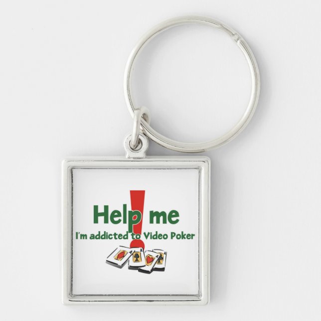 Video Poker Addict's Keychain (Front)