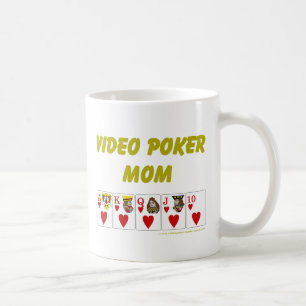 Video poker : video poker mom heart coffee mug