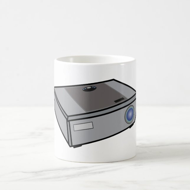 Video projector coffee mug (Center)