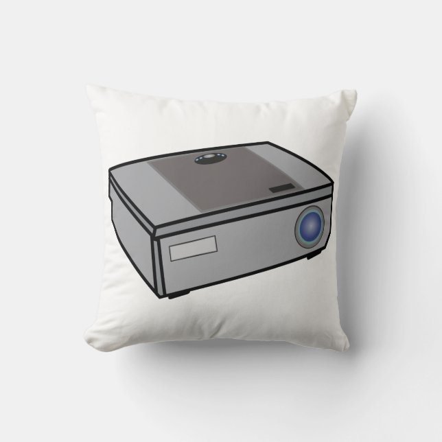 Video projector throw pillow (Front)