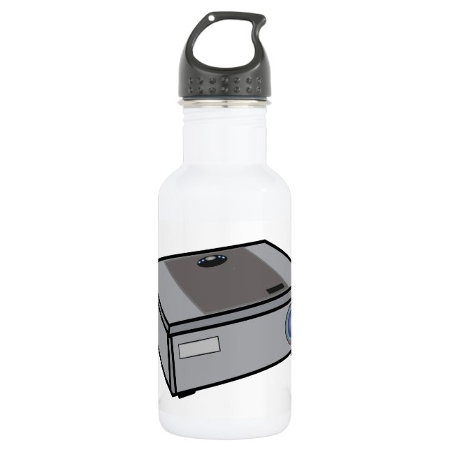Video projector water bottle (Front)