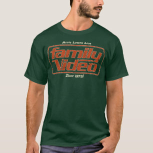 Video Rental Movie Lovers Love Family Video 1978 T-Shirt