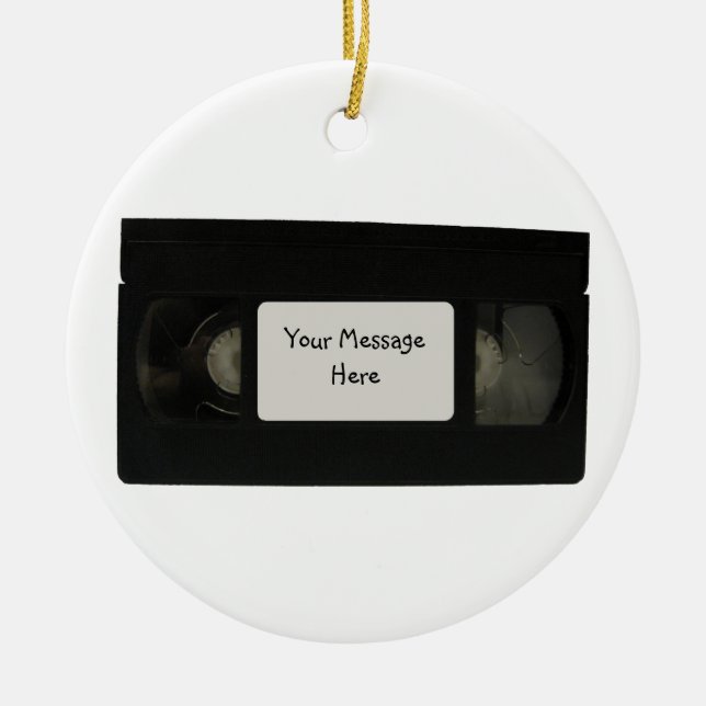 Video Tape Ornament (Front)