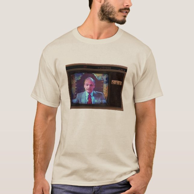 Videodrome Cronenberg Brian Oblivion T-Shirt (Front)