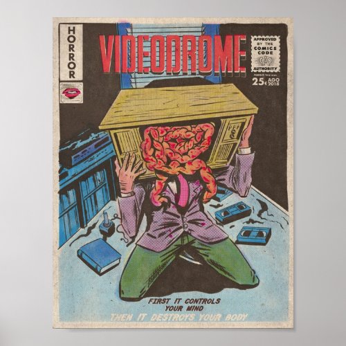 Videodrome Movie Poster