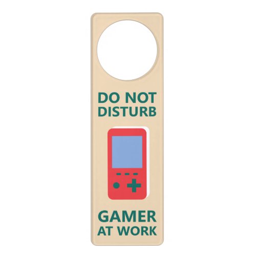 Videogame Door Hanger