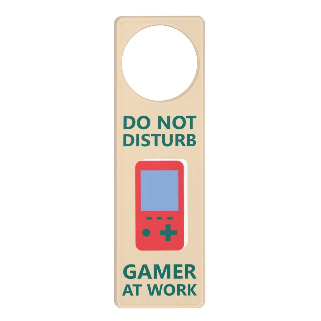 Videogame Door Hanger (Front)
