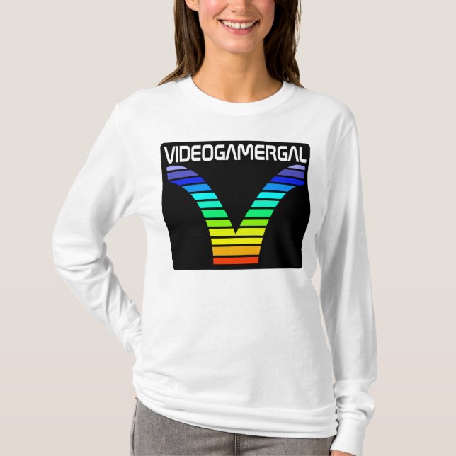 Videogamergal Tshirt (Front)
