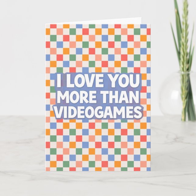 Videogames Card (Front)