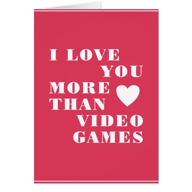 Videogames Cards (Front)