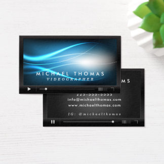 videographer business cards amp templates zazzle videographer business cards