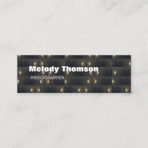Videographer Business Cards