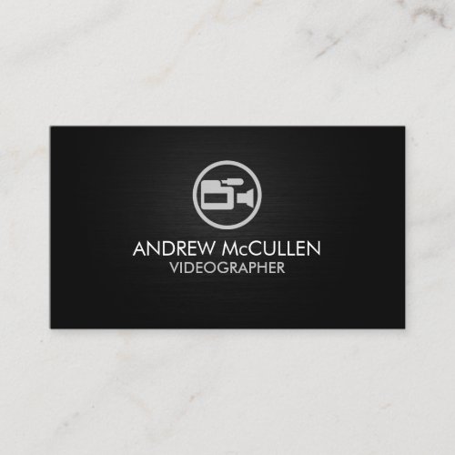 Videographer Visual Media Arts Business Card