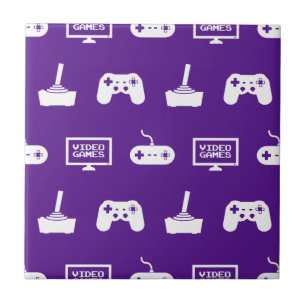 Videos Games Themed Gaming Design Video Game Gamer Ceramic Tile