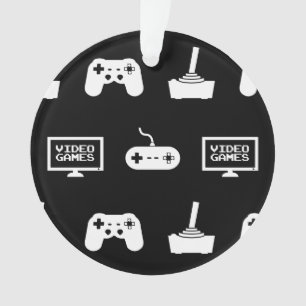 Videos Games Themed Gaming Design Video Game Gamer Ornament