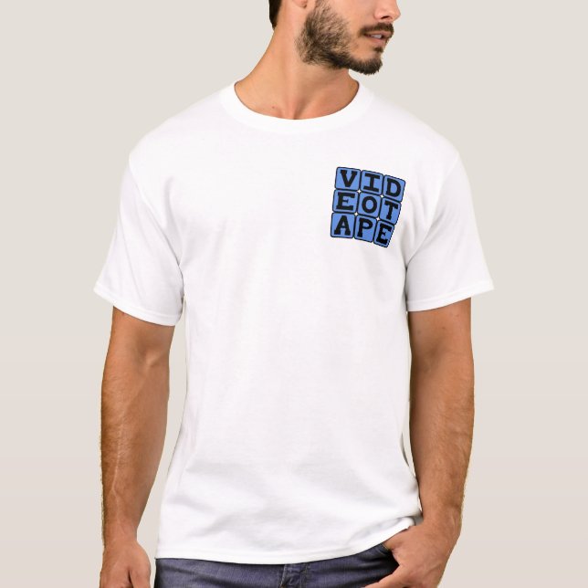 Videotape, VHS Tape T-Shirt (Front)