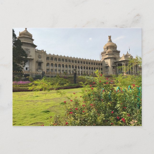 Vidhana Soudha, Bengaluru, Karnataka, India Postcard (Front)