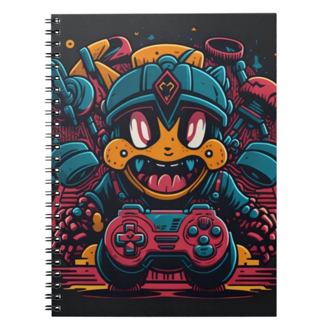 Vidoe Game Character Notebook (Front)