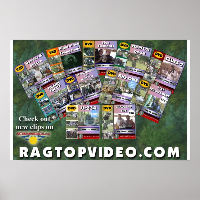 Vidoes from Wayne's World of Paintball Poster (Front)