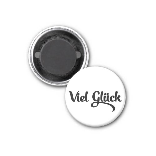 Viel Glck  Good Luck German Language Magnet