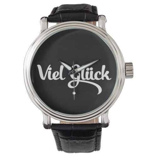 Viel Glck  Good Luck German Language Watch