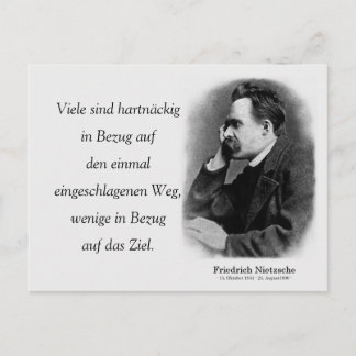 Viele sind hartnäckig postcard