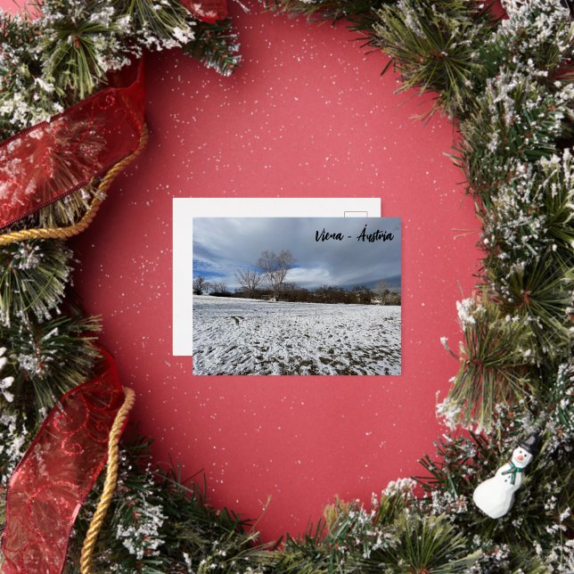 Viena - Áustria  Foil Holiday Postcard (Insitu)