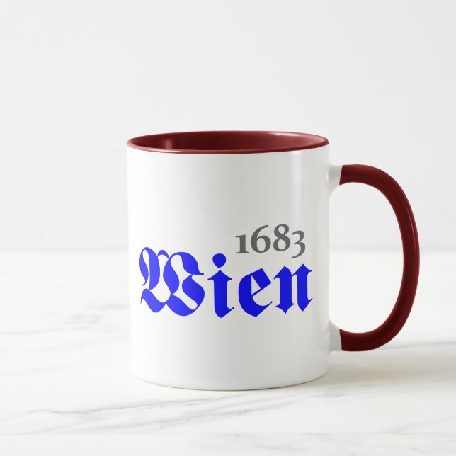 Vienna 1683 mug (Right)