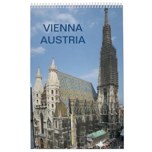 Vienna Austria 2025 Wien Calendar