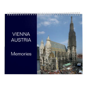 Vienna Austria 24 Month Calendar