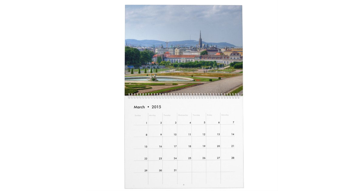 Vienna Austria Calendar 2017 | Zazzle