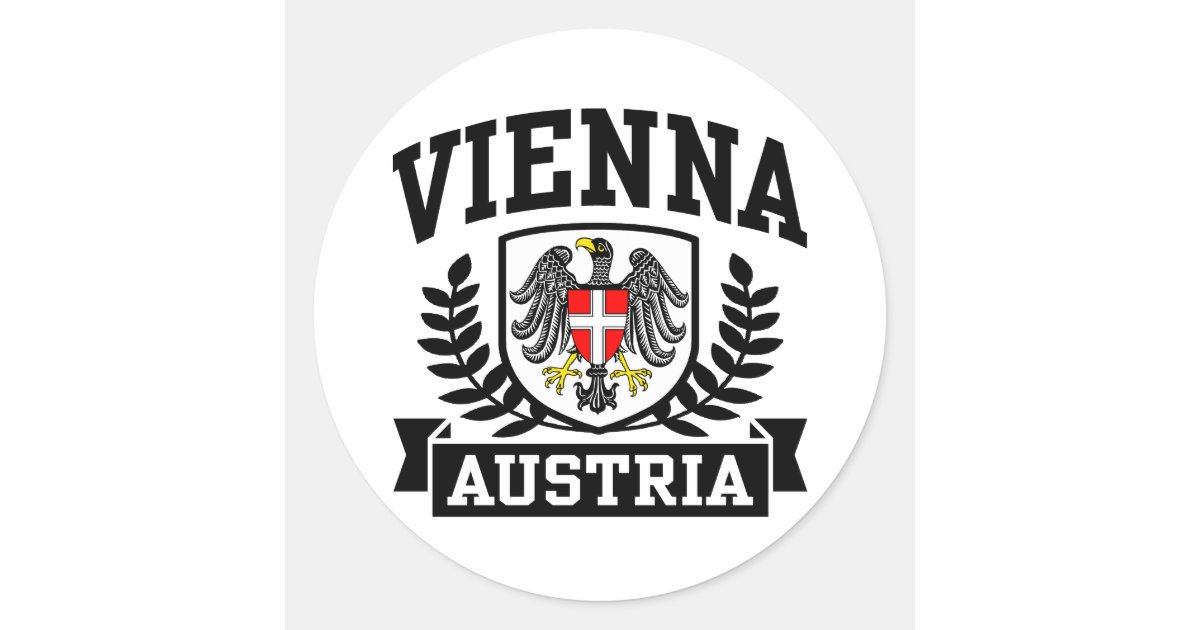 Sticker Wienna Vienna Austria Classic Round Sticker | Zazzle