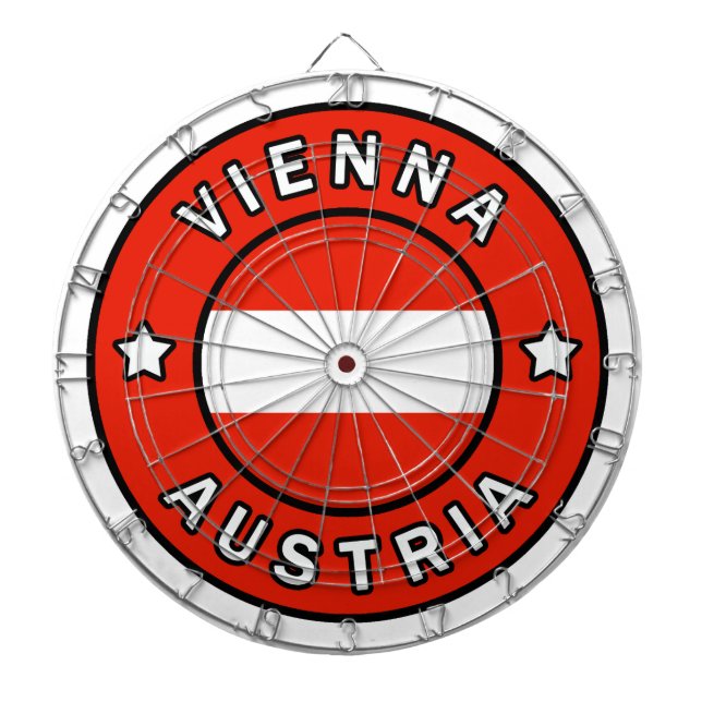 Vienna Austria Dart Board (Front)