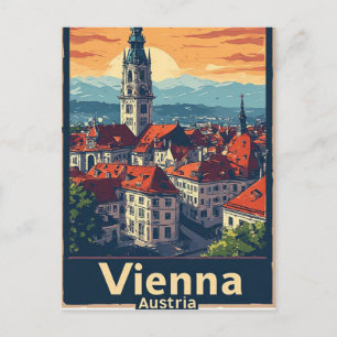 Vienna Austria Family Travel Keepsake For Memories Postcard