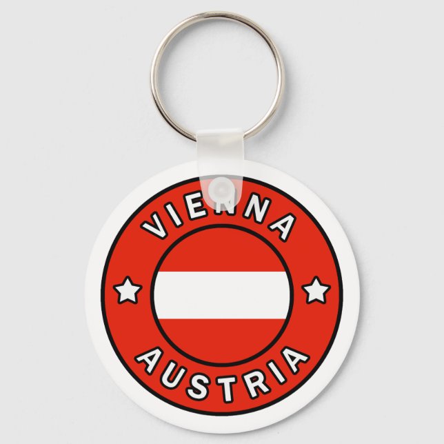 Vienna Austria Keychain (Front)