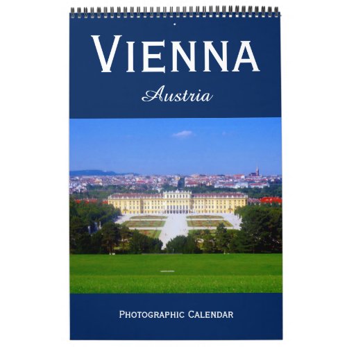 vienna austria photography calendar