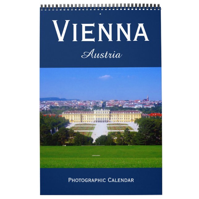 vienna austria photography calendar (Cover)