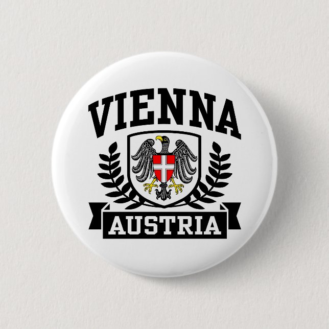 Vienna Austria Pinback Button (Front)
