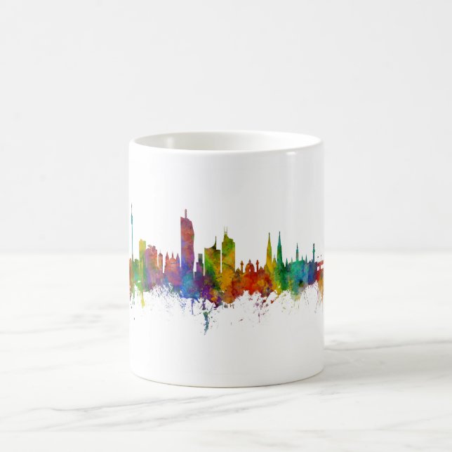 Vienna Austria Skyline Coffee Mug (Center)