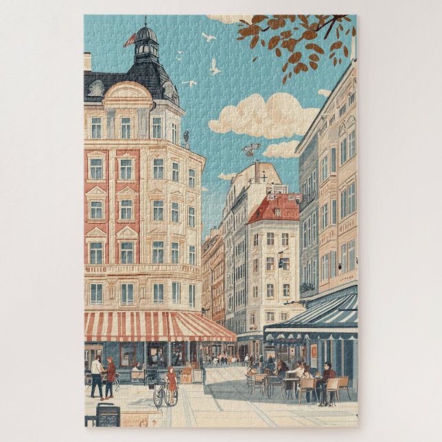 Vienna Austria Travel Jigsaw Puzzle (Vertical)